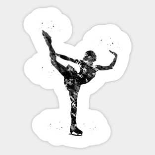 Ice Skater Sticker